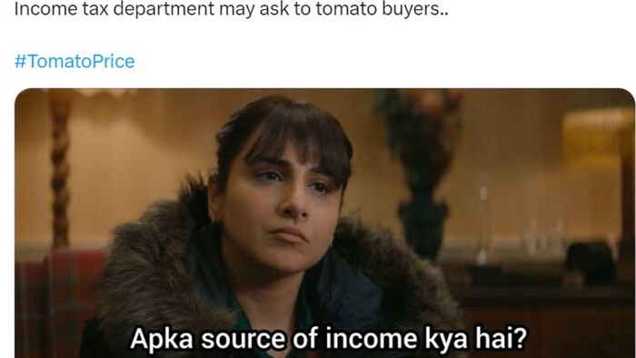 टमाटर की बढ़ती कीमत से लोग परेशान, शेयर कर रहे मीम्स
