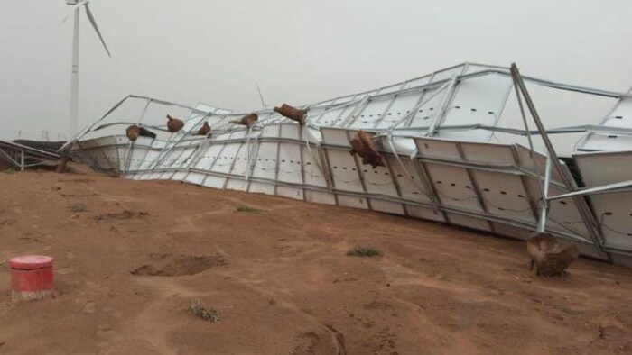 राजस्थान के कई इलाकों में दिखा मौसम का प्रकोप