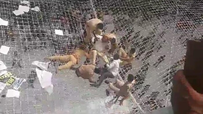 मुंबई में वर्धा के किसानों ने मंत्रालय में बड़ा विरोध प्रदर्शन किया