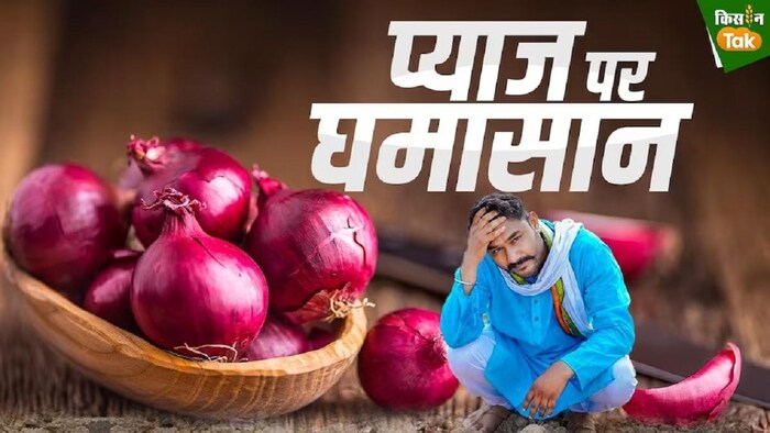 सरकारों को बनाती-बिगाड़ती रही है प्याज (Photo-Kisan Tak).