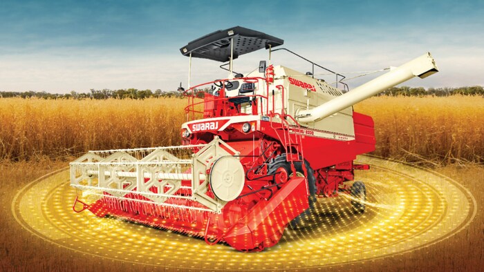 स्वराज हार्वेस्टर 8200 लॉन्च