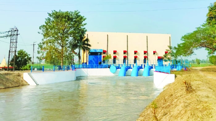 सरयू नहर परियोजना का किसानों को मिल रहा लाभ