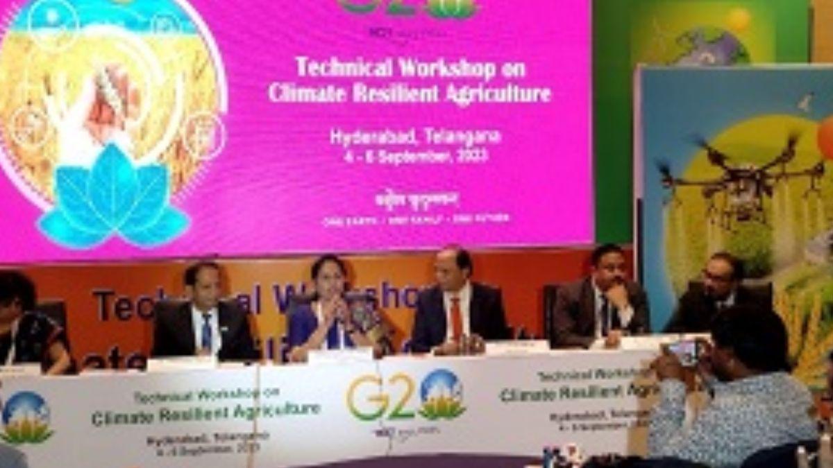 G20 Agriculture: हैदराबाद में जी-20 देशों ने जलवायु परिवर्तन पर की चर्चा, कृषि को बेहतर बनाने के लिए नीतियों पर हुई बात