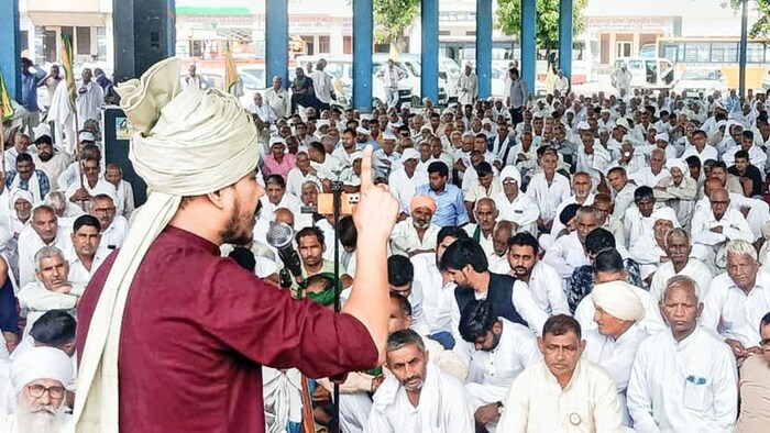 किसान अधिकार यात्रा के समापन पर आयोजित हुई महापंचायत (Photo-Kisan Tak).