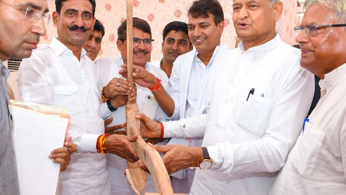 राजस्थान सरकार ने किए किसानों के लिए सरकार के अहम फैसले. फाइल फोटोः DIPR