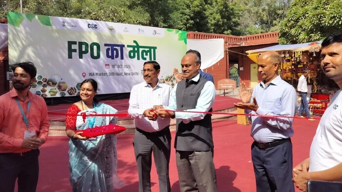 दिल्ली हॉट में लगाया गया एफपीओ मेला (Photo-SFAC).