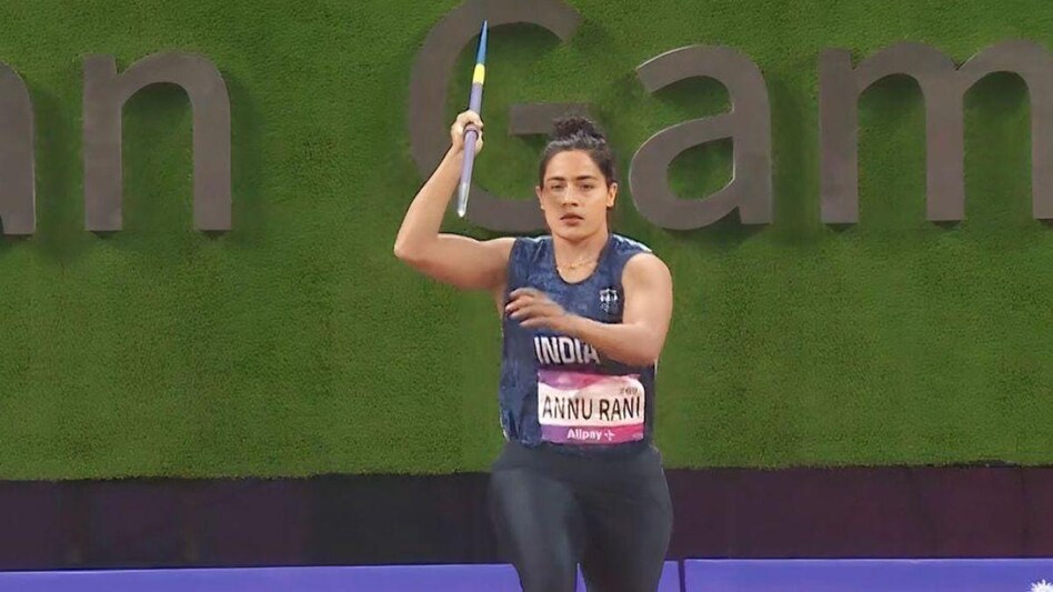 Asian Games: मेरठ की अन्नू रानी ने जेवलिन थ्रो में जीता गोल्ड, गन्ने का भाला बनाकर की थी खेल की शुरुआत - Asian Games Annu Rani of meerut won gold medal in