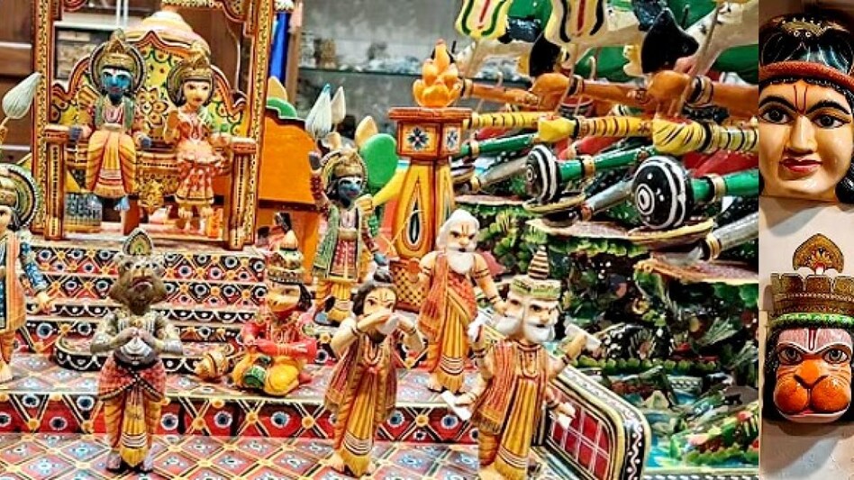 Ram darbar: काशी में बन रहे काठ के मुखोटे से सजेगा अयोध्या का राम दरबार, 300 कारीगर तैयारी में जुटे Ram darbar: काशी में बन रहे काठ के मुखोटे से सजेगा अयोध्या का राम दरबार, 300 कारीगर तैयारी में जुटे