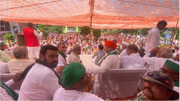 विदेशी फंडिग के आरोप पर एसकेएम का जवाब फोटोः एक्स