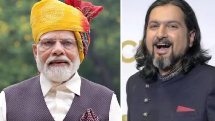 पीएम मोदी और रिकी केज (फोटो साभार-India Today)