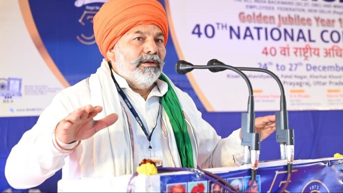 भारतीय किसान यूनियन के राष्ट्रीय प्रवक्ता राकेश टिकैत (File Photo)