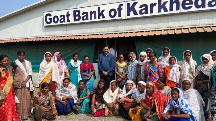Farmer opens Goat Bank in Maharashtra