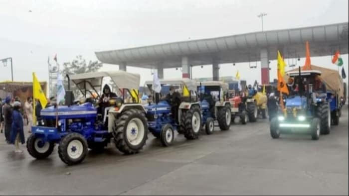 ट्रैक्टर मार्च के जरिए शक्ति प्रदर्शन करेगा एसकेएम (File Photo).