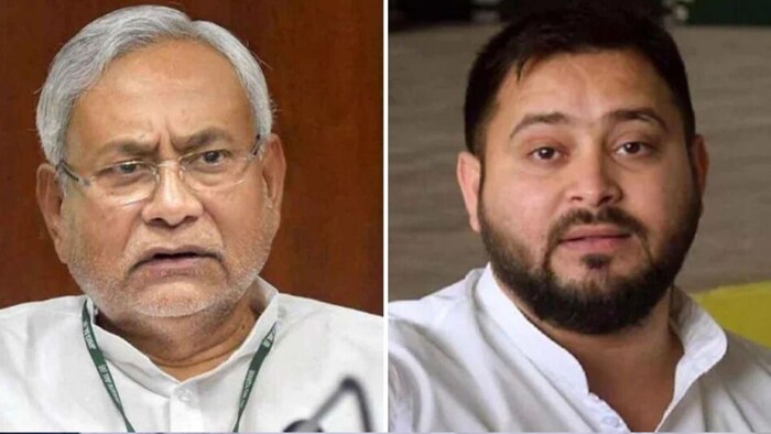 सीएम नीतीश कुमार और तेजस्वी यादव.