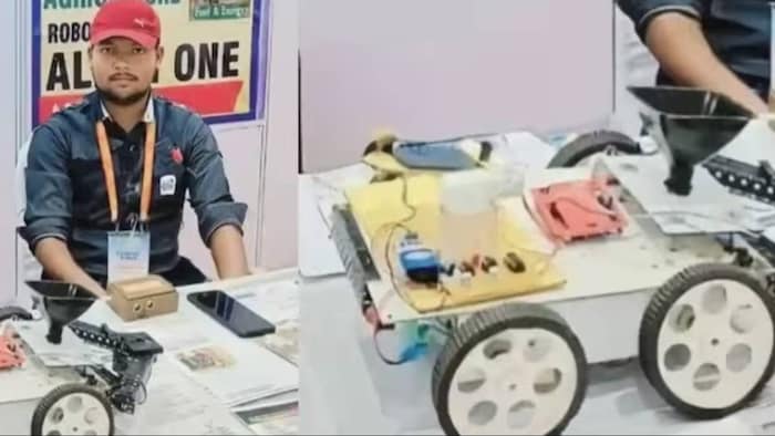 17 साल के आर्यन ने बनाया खास रोबोट