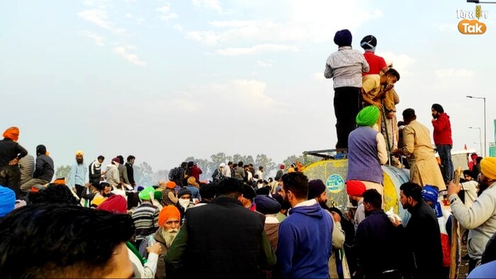 किसान आंदोलन को लेकर जारी की गई ट्रैफिक एडवाइजरी.