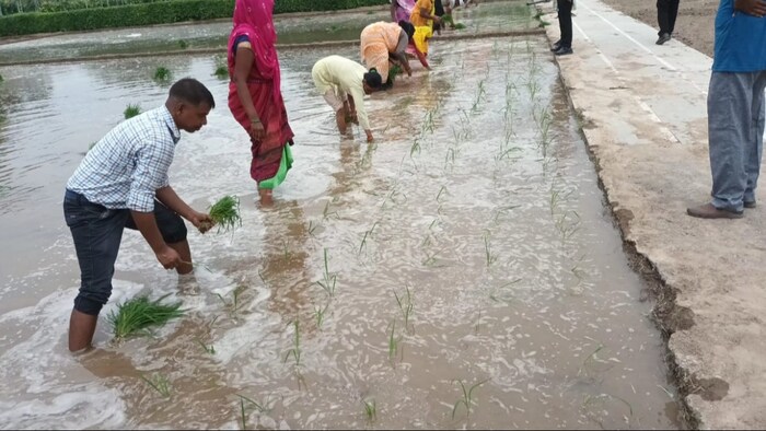 सर्वे के 24 घंटे के अंदर किसानों के खाने में पहुंचेगी मुआवजा राशि (Photo-Kisan Tak)