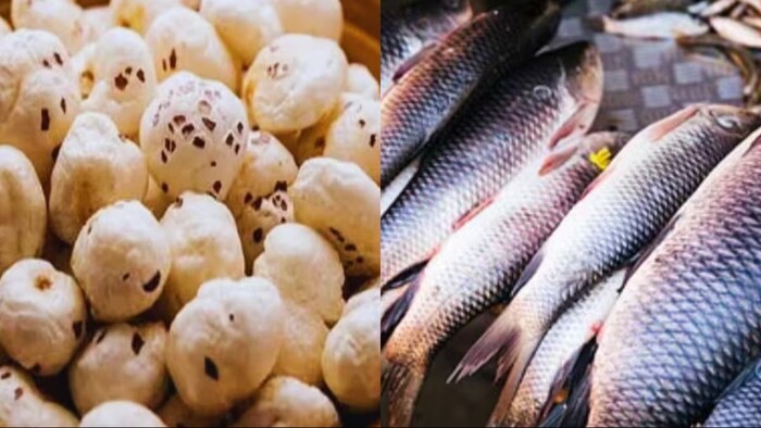 मखाना और मछली में मिलते है कई सारे पोषक तत्व