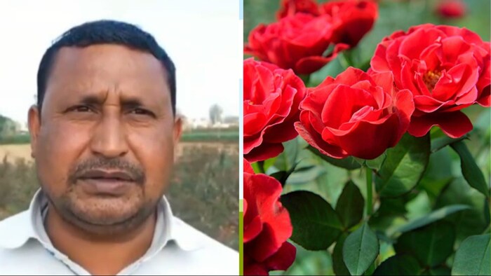 कन्नौज के तिर्वा क्षेत्र के बौरापुर गांव निवासी किसान राजेश कुमार (Photo- Kisan Tak)