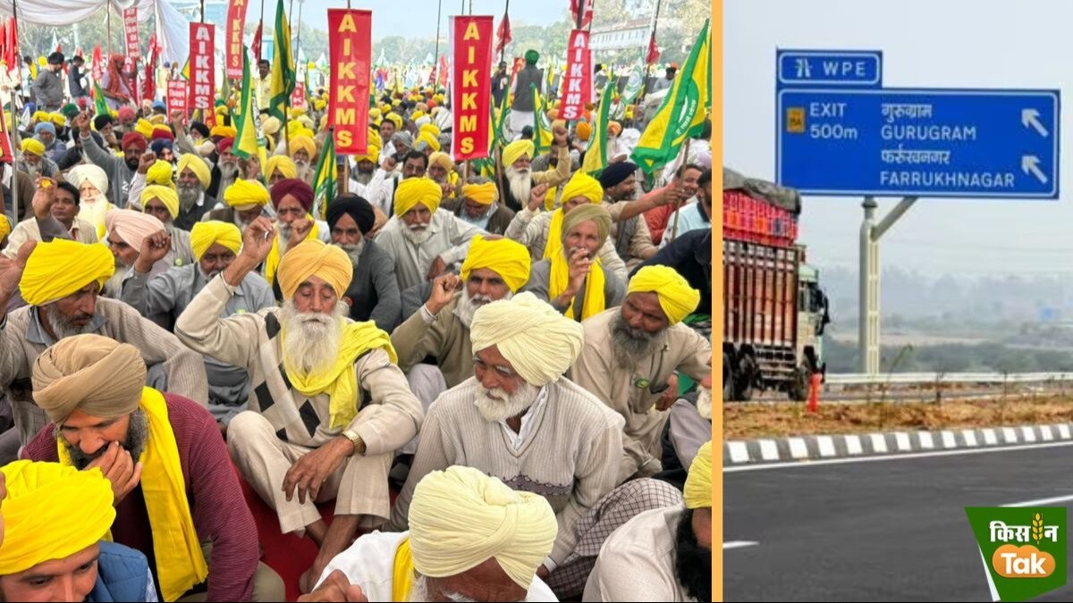 दिल्ली को बाहर से घेरेंगे किसान-मजदूर संगठन, KMP एक्सप्रेसवे जाम हुआ तो ठप हो जाएंगी 25 हजार गाड़ियां  