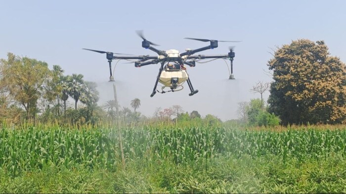 बिहार में किसान अब ड्रोन की मदद से करेंगे खेती. (सांकेतिक फोटो)