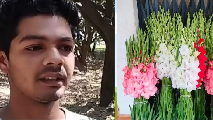 फूलों की खेती से चमकी इस युवा किसान की किस्मत! (Photo-Kisan Tak)