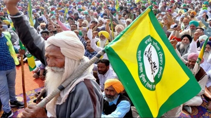 किसानों ने बीजेपी और जेजेपी नेताओं के खिलाफ जाहिर किया गुस्सा