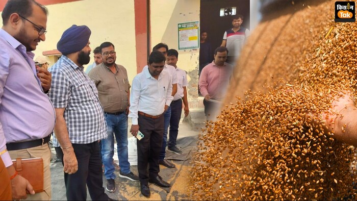 गेहूं बेचने के लिए अब तक 16 हजार से ज्यादा किसानों ने पंजीयन कराया है. (Photo- Kisan Tak)