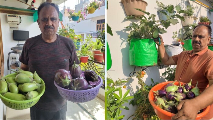 लखनऊ के गोमतीनगर इलाके के रहने वाले विनोद कुमार पांडेय (Photo-Kisan Tak)