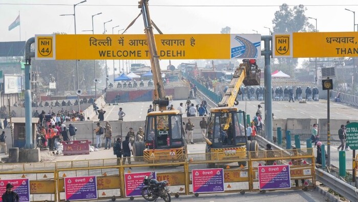 खोला जा रहा है कुंडली बॉर्डर (सांकेतिक तस्वीर)