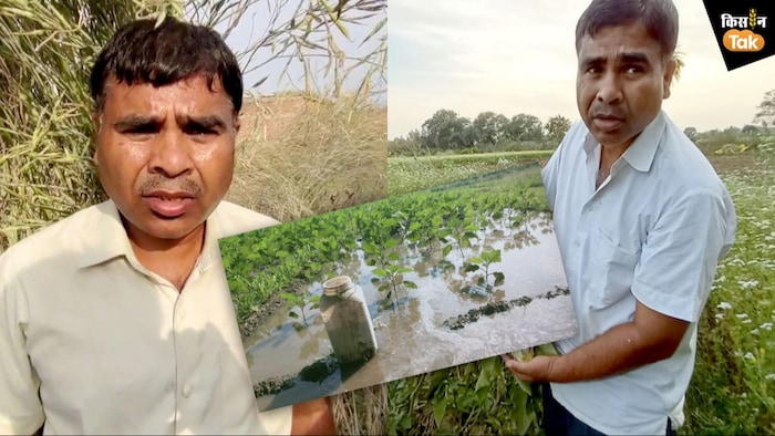 झांसी के रहने वाले किसान धर्मेंद्र नामदेव (Photo-Kisan Tak)