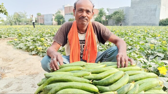 लखनऊ के मड़ियांव गांव के रहने वाले किसान रामलाल (Photo-Kisan Tak)
