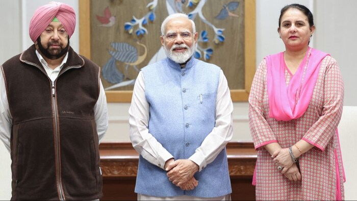 पटियाला में पीएम मोदी की रैली में नजर नहीं आए कैप्टन्