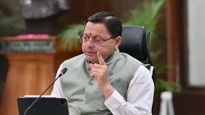 CM Pushkar singh Dhami