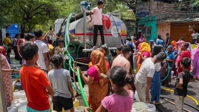 दिल्ली में जल संकट