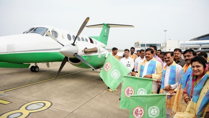 एमपी में छोटे शहरों के लिए शुरू हुई पीएम श्री पर्यटन वायु सेवा