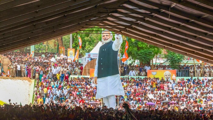 तीन राज्यों में बीजेपी को हुआ 45 सीटों का नुकसान