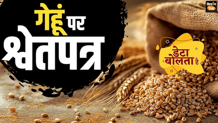डेटा बोलता है में समझिए गेहूं का पूरा गणित.