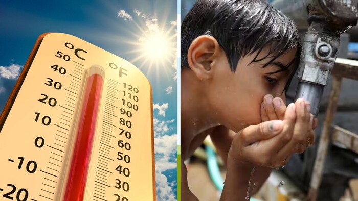 उत्तर प्रदेश शासन ने भी हीट वेव से होने वाली मौतों का आंकड़ा जारी किया है. (Photo-Kisan Tak)