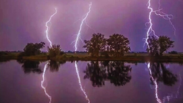 आकाशीय बिजली गिरने से दो चरवाहों की मौत