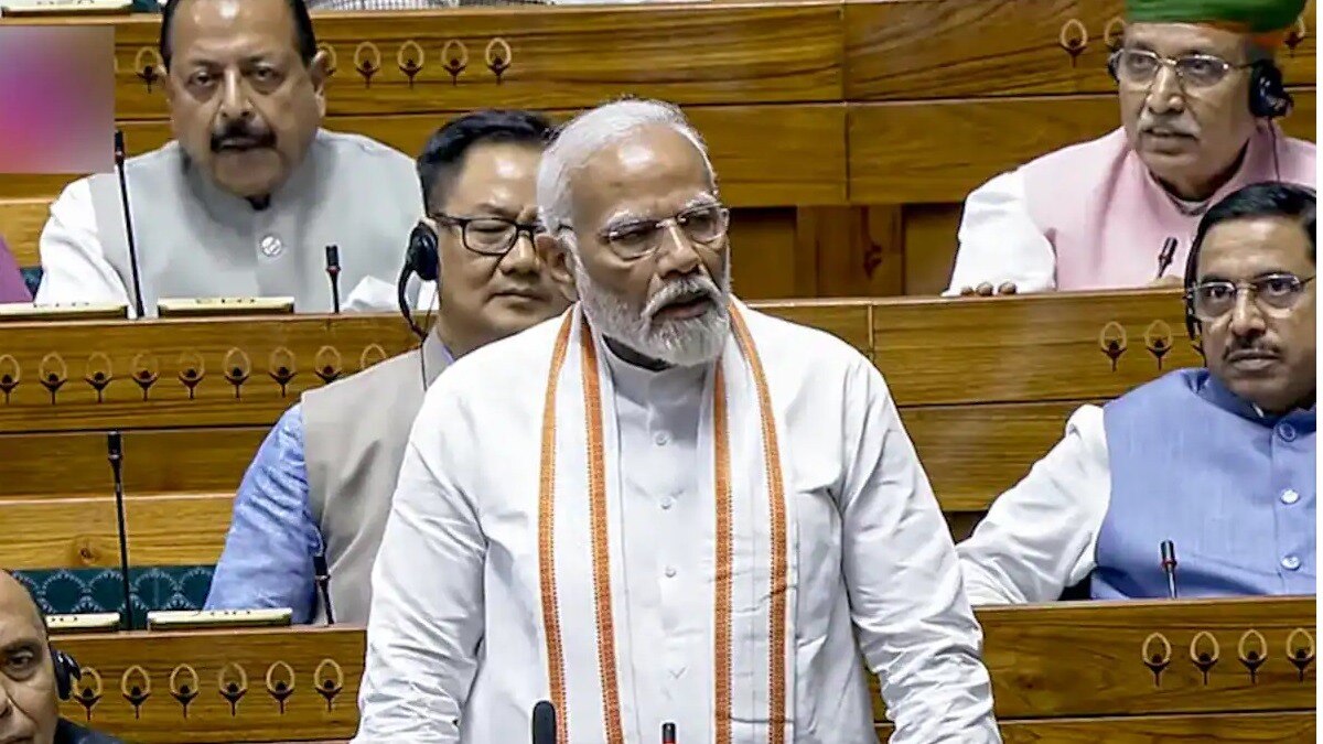 संसद में झूठ बोला गया कि फसलों पर MSP नहीं दी जा रही, पीएम बोले- हम 3 करोड़ बहनों को लखपति बनाएंगे, 3 करोड़ और घर देंगे