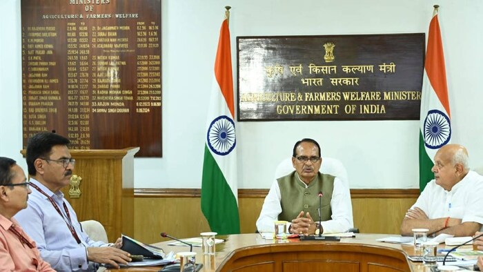 कृषि मंत्री शिवराज सिंह चौहान