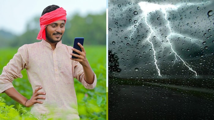 आकाशीय बिजली से बचाएगा यह मोबाइल एप (फोटो-किसान तक)