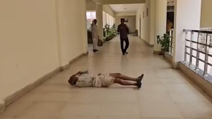 बुजुर्ग किसान का वायरल वीडियो