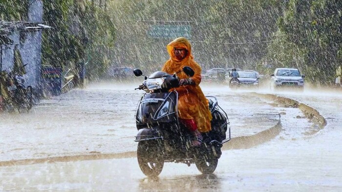 भारी बारिश का अनुमान