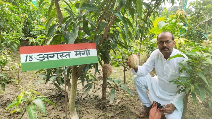 जुबैर अहमद पेशे से नर्सरी संचालक हैं. (Photo-Kisan Tak)