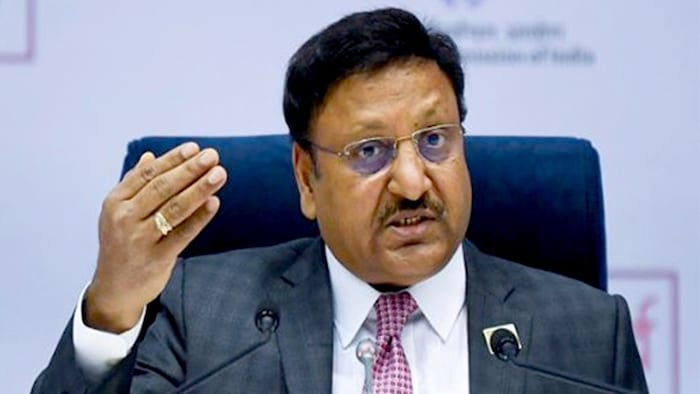 मुख्य चुनाव आयुक्त राजीव कुमार