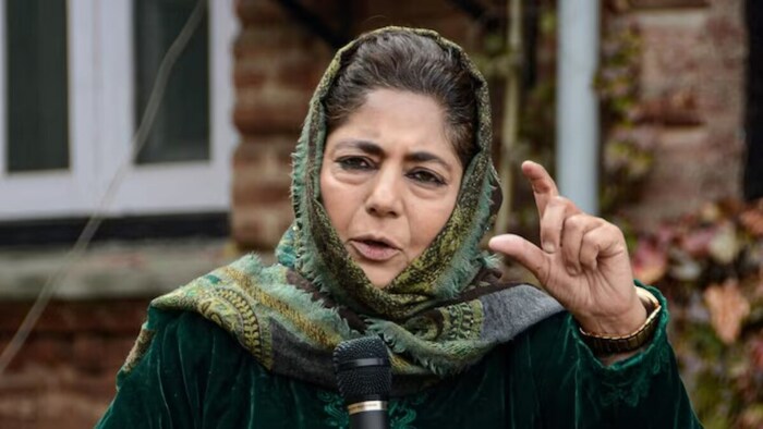 PDP chief Mehbooba Mufti