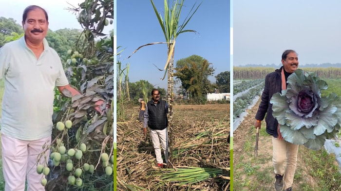 गोंडा जिले के मनकापुर के किसान प्रवीण सिंह (Photo-Kisan Tak)