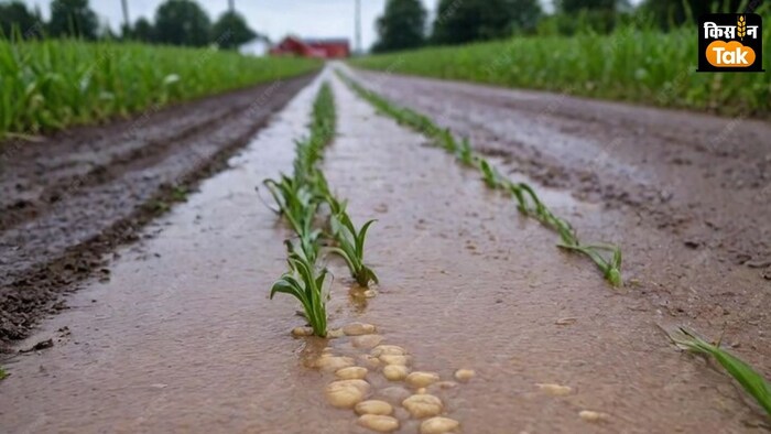 गुजरात के किसानों की फसलों के नुकसान का आकलन केंद्रीय दल कर रहा है.